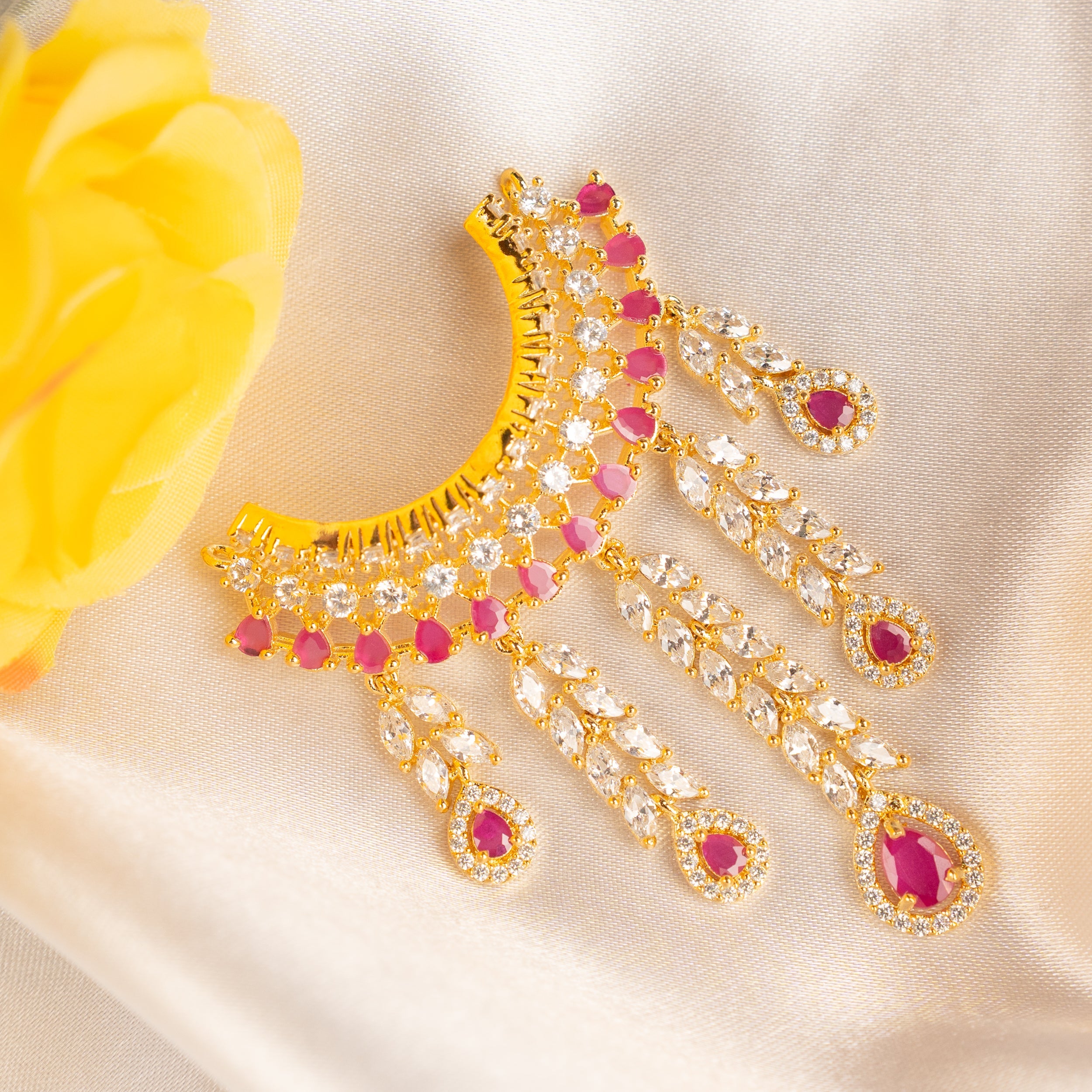Raktima Madhuri Necklace
