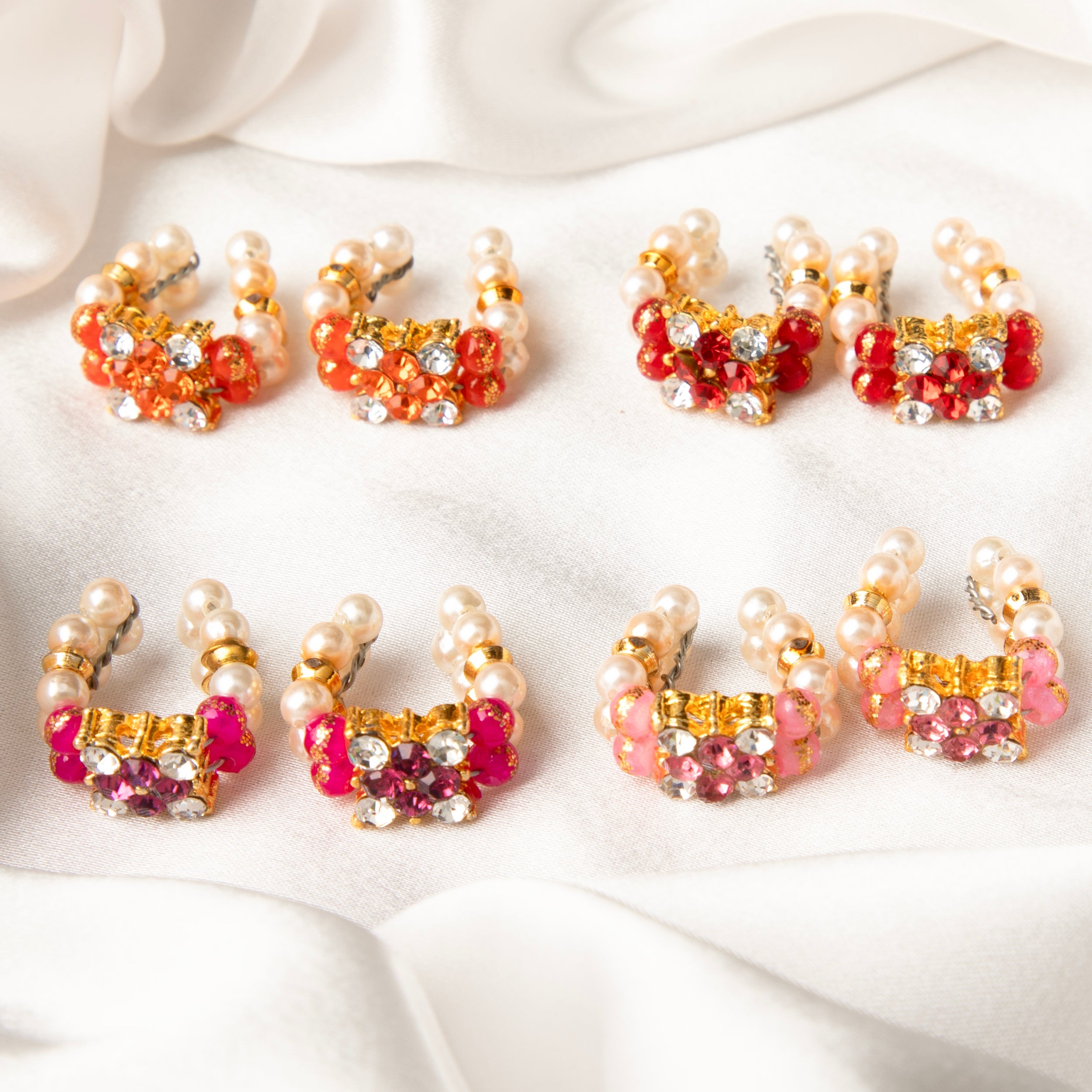 Royal Gulnaar Pearl Kangan Set (Pack of 4)