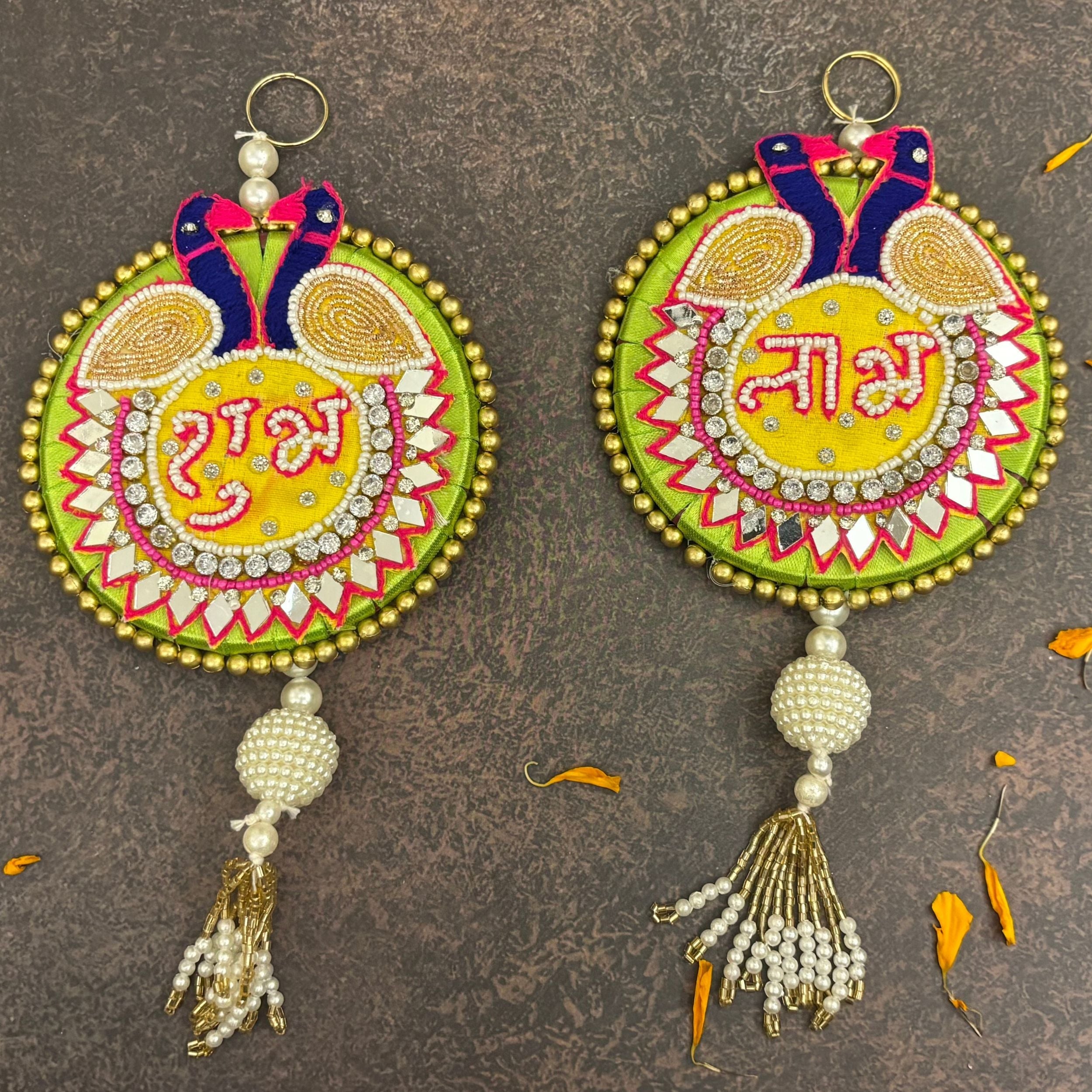 Peacock Shubh Labh Hanging