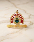 Royal Stone Work Krishna Mukut