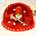 Lalvastra Woollen Laddu Gopal Dress
